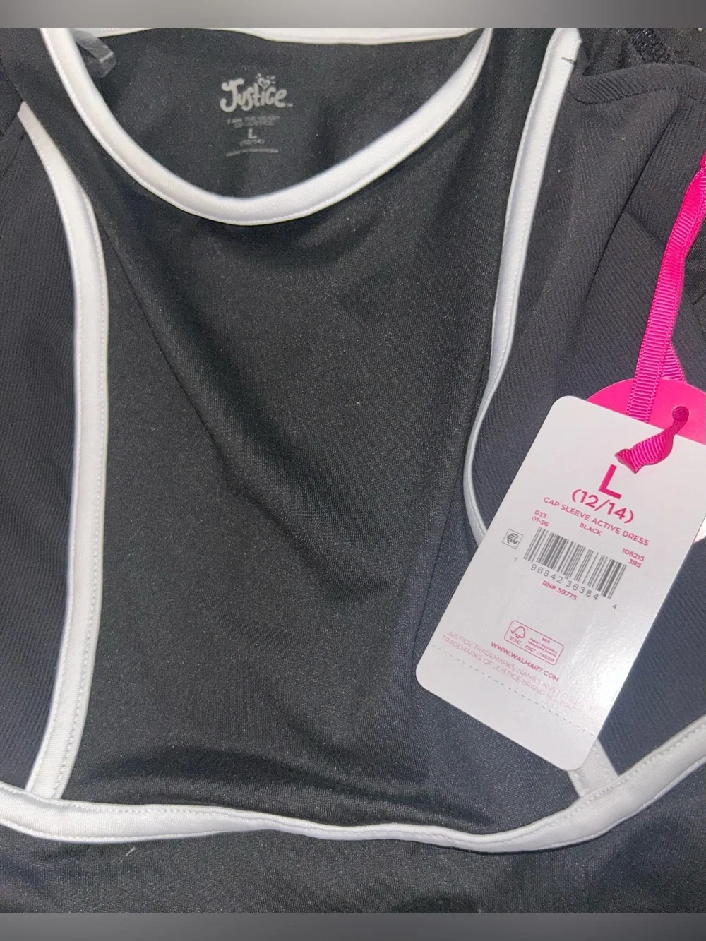 Justice Cap Sleeve Active Dress